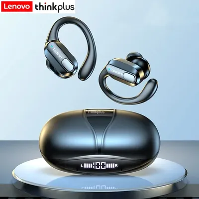 마이크, LED 전원 디스플레이, Hifi 스테레오 사운드 Bluetooth 5.3 TWS HeadphHeadphones가 포함된 기존 Lenovo XT80 스포츠 무선 이어폰